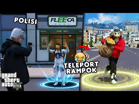 BERTUKAR TEMPAT SAAT PERAMPOKAN - GTA 5 ROLEPLAY