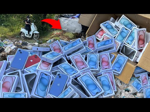 Perfect...😲 i Found a lot of iPhone 15 + iPhone 15 Plus in Garbage Dumps_ Restoring Tecno POVA 2