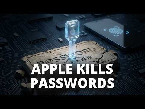 Apple’s Big Move (No More Passwords Forever)