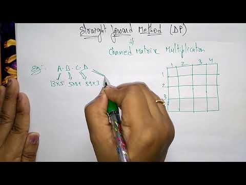Matrix Chain Multiplication | Dynamic Programming | DAA | Lec-43 | Bhanu Priya