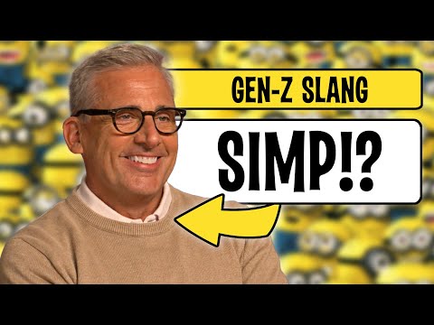 Steve Carell Learns Gen Z Slang Words π Despicable Me 4 Interview