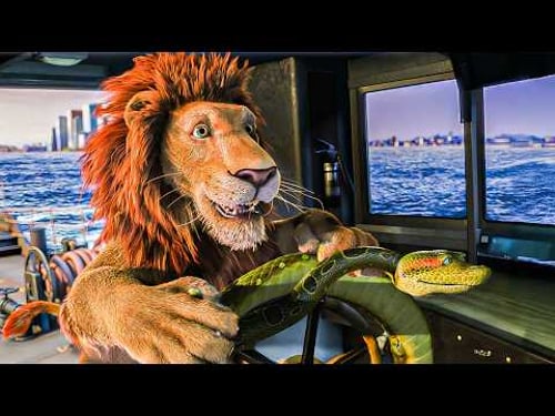 أسد يخاطر بحياته لإنقاذ ابنه من الموت | ملخص فيلم The Wild