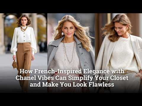 How French-Inspired Elegance with Chanel Vibes Can Simplify Your Closet and Make You Look Flawless