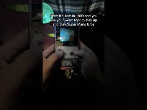 Nights like these were EVERYTHING! #90snotalgia #retrogaming #gameboy