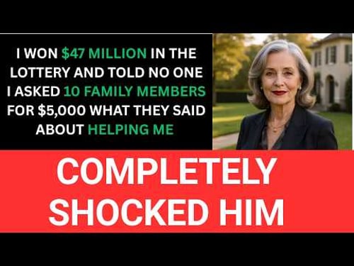 I Won $47 Million In The Lottery And Tested 10 Family Members - Only 1 Person Passed