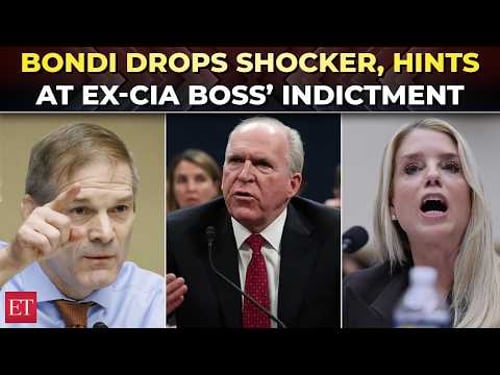 'Will John Brennan be indicted?’: Rep. Jordan presses Pam Bondi about ex-CIA boss at House hearing