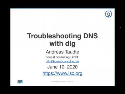 Troubleshooting DNS with dig, 10 June 2020