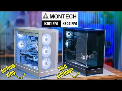 Montech’s Best Airflow Case Yet – HS01 / HS02 Review