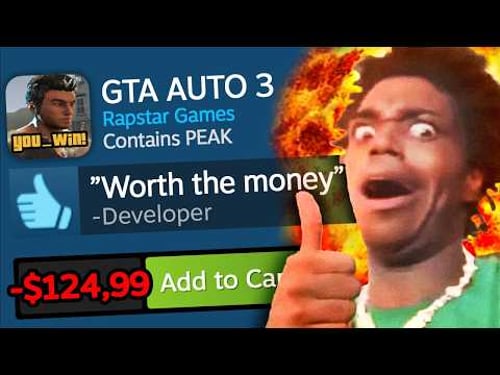 Wasting $125 on the WORST Steam Games