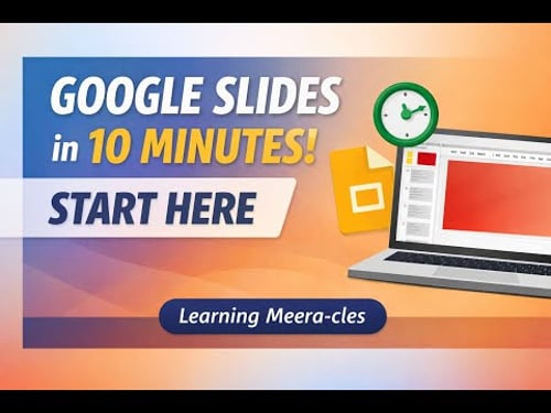 How to Create Google Slides from Scratch in 10 Minutes | Step-by-Step Tutorial