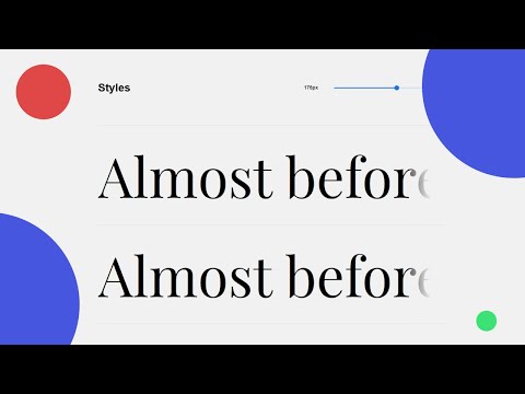 Refaire l'effet Google Fonts avec les variables CSS