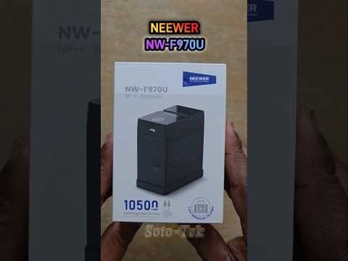 NEEWER NW-F970U 10500mAh Power Bank.