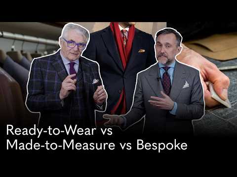 Ready-to-Wear vs Made-to-Measure vs Bespoke: Explained