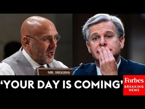 BREAKING: Clay Higgins Accuses FBI's Wray Of Having Buses Of Agency Informants At Capitol On Jan. 6