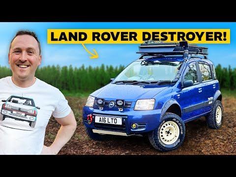 This Unique Fiat Panda 4x4 Is A Land Rover Destroyer!