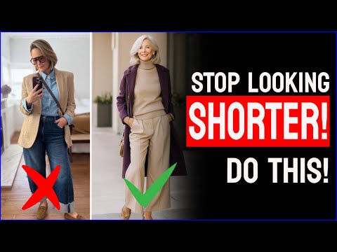 11 PETITE Style SECRETS That Make You Look TALLER - Women Over 50