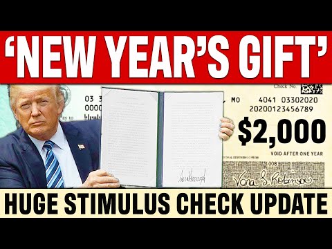 STIMULUS ON NEW YEAR?! Trumps $2000 Check Update | Relief Coming in 2026?