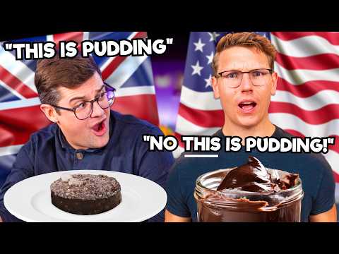 UK vs USA Food Fight | 5 Dishes, SAME name VERY Different! ft @Mythical Kitchen @Tasting History with Max Miller