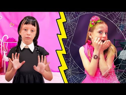 Nastya ve Çarşamba çocuklar için eğlenceli zorluklar oynuyor