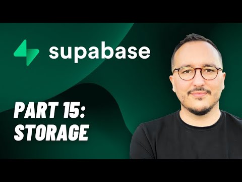 Storage with @Supabase — Course part 15