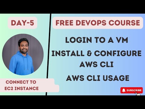 Day-5 | AWS CLI Full Guide | How to connect to EC2 Instance from UI & Terminal | AWS CFT walk though