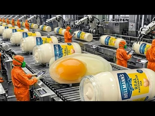 Inside the Mayo Factory – Full Process How Luxury Sauces Are Made