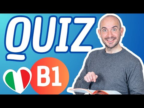 TEST DI ITALIANO (livello B1) | Impara l'italiano con Francesco