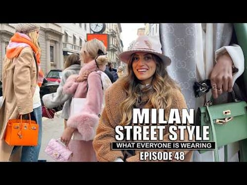 What Everyone Is Wearing in Milan - โ MILAN Street Style FASHION โ EPISODE 48