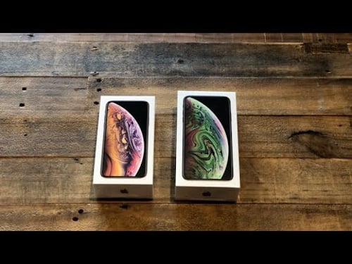 iPhone Xs and iPhone Xs Max Unboxing + SetUp