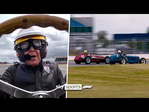 Martin Brundle and Ollie Bearman race CLASSIC 1950s F1 cars! ๐คฉ