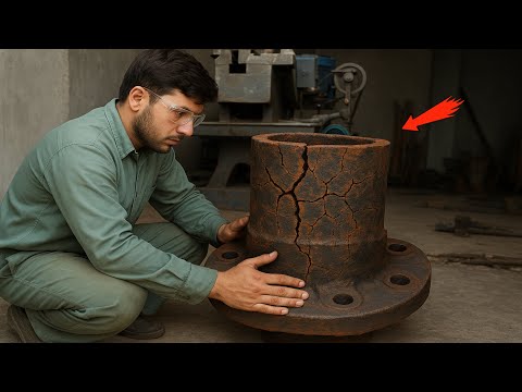 Fixing a Completely Destroyed Hyundai Wheel Hub – Full Restoration