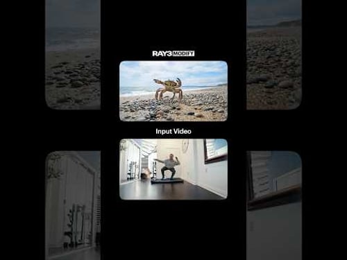 BTS: Crab Walk - Reimagined with #Ray3 Modify Video in Dream Machine.