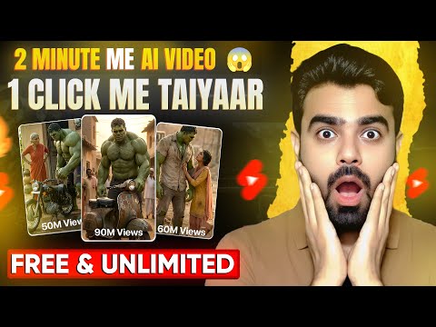 Make Viral Hulk AI Video with FREE Veo3 UNLISTED | Hulk Bhaiya Ai Video Kaise Banaye
