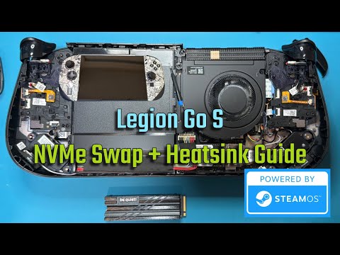 Legion Go S Storage + Heatsink Upgrade Guide!