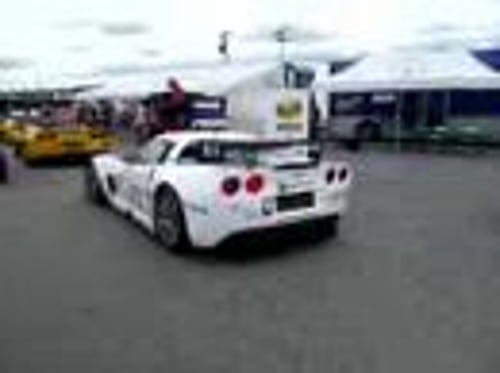 Corvette C6Rs in the paddock @ the 2007 Mosport Grand Prix