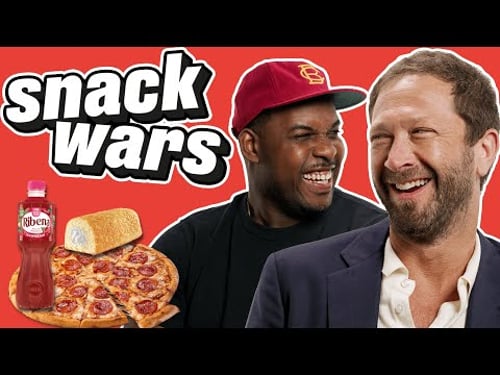 The Bear's Ebon Moss-Bachrach & Lionel Boyce Compare British And American Snacks | Snack Wars