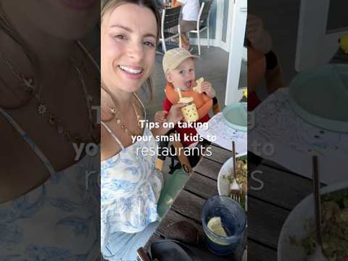 My Secrets to Eating at Restaurants with Toddlers Without Losing Your Mind 😅