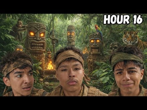 Surviving 24 Hours in the Wilderness!