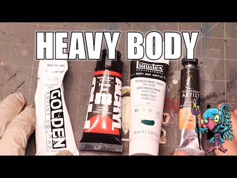 Get the Most from Heavy Body Acrylics - HC 533