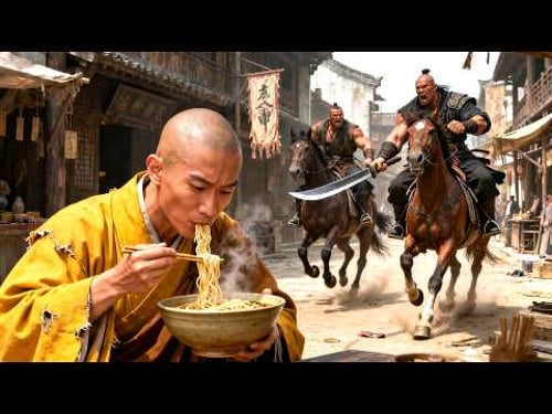 幫派橫行欺人,惹到硬茬了!旁邊吃麵的和尚,竟是深藏不露的武林高手! 💥 中國電視劇 | KungFu