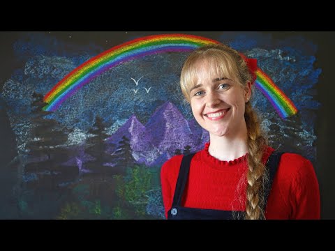 Rainbows explained Bob Ross style 🎨