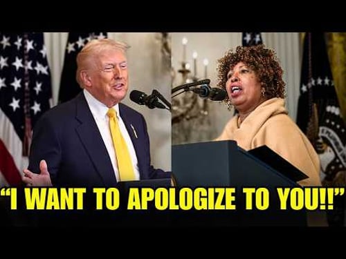 DC BLACK WOMAN Democrat GRABS the mic from Trump, NOBODY expected this