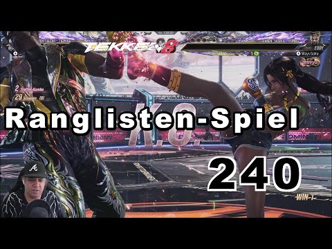 Tekken 8 Ranglisten Spiel 240 Kuroblade2 Miary Zo gegen Ways Goku Eddy