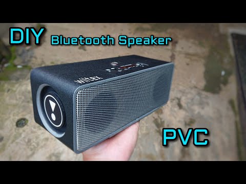 DIY Bluetooth Speaker PVC, Aiyima speaker 4ohm 10watt fullrange, Mp3 player, Class D Amplifier