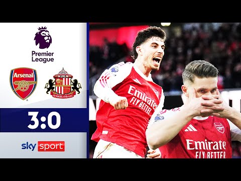 Traumduo: King Kai und der Maskenmann! | FC Arsenal - AFC Sunderland | Highlights - Premier League
