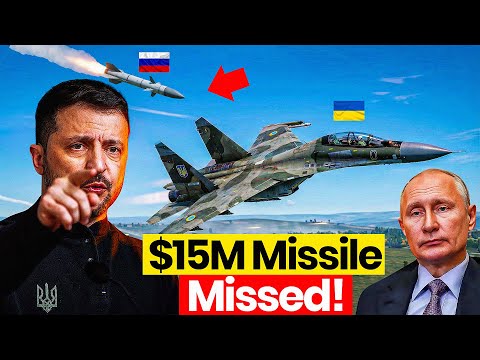 Russia Tried to Kill a Ukrainian Pilot — Ukrainian Jet BEAT Russia’s $15M Missile #ukrainewar