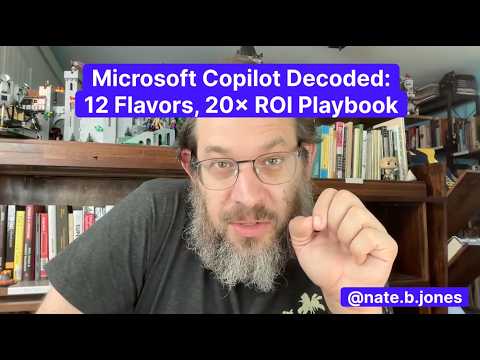 Microsoft CoPilot Decoded: 12 Flavors, 20x ROI Playbook