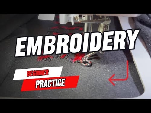 Beginning Of My Embroidery Journey!