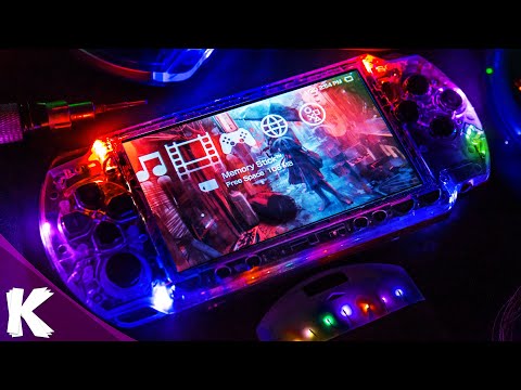 Solderless Sound Reactive LED MOD For All PSP Models