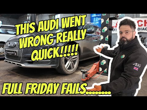 AUDI A6 FROM HELL!!!! NOT WHAT YOU WANT ON A FRIDAY.... IT WAS A CLOSE CALL!!!
